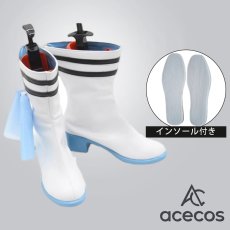 画像1: ウマ娘プリティーダービー　風　デアリングタクト　勝負服　コスプレ靴　コスプレブーツ　靴用品 (1)