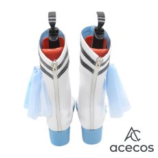 画像4: ウマ娘プリティーダービー　風　デアリングタクト　勝負服　コスプレ靴　コスプレブーツ　靴用品 (4)