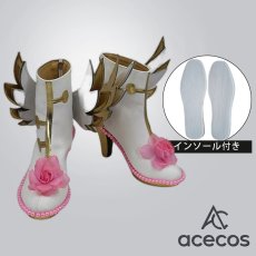 画像1: プリパラ　風　ファルル　コスプレ靴　コスプレブーツ　靴用品 (1)