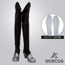 画像1: ウマ娘プリティーダービー　風　イクノディクタス　勝負服　コスプレ靴　コスプレブーツ　靴用品 (1)