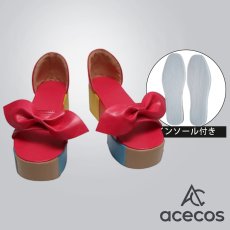 画像1: アイカツ！　風　夏樹みくる　リゾートキャンサー　コスプレ靴　コスプレブーツ　靴用品 (1)