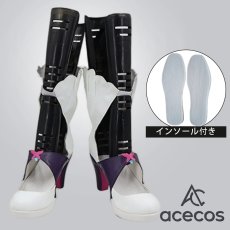 画像1: VOCALOID4　風　心華(シンファ)　コスプレ靴　コスプレブーツ　靴用品 (1)