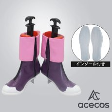 画像1: 機動戦士ガンダムSEED　風　フレイ・アルスター　コスプレ靴　コスプレブーツ　靴用品 (1)