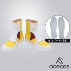 画像1: 戦姫絶唱シンフォギア　風　立花響　コスプレ靴　コスプレブーツ　靴用品 (1)