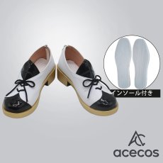 画像1: アークナイツ　風　供エブラナ　コスプレ靴　コスプレブーツ　靴用品 (1)