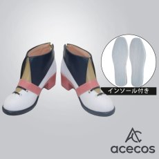 画像1: ブルーアーカイブ　風　愛清フウカ　コスプレ靴　コスプレブーツ　靴用品 (1)