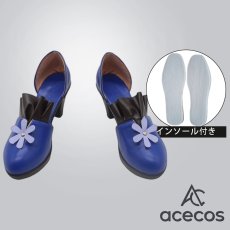 画像1: アークナイツ　風　ヴィヴィアナ　オグニスコより　コスプレ靴　コスプレブーツ　靴用品 (1)