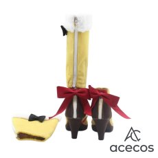 画像4: Re:ゼロから始める異世界生活　風　レム　白猫コラボ　コスプレ靴　コスプレブーツ　靴用品 (4)