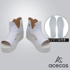 画像1: アークナイツ　風　シュウ　春日宴　コスプレ靴　コスプレブーツ　靴用品 (1)