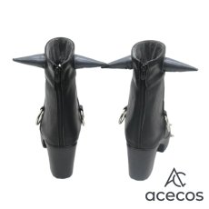 画像4: ゼンレスゾーンゼロ　風　プルクラ・フェリーニ　コスプレ靴　コスプレブーツ　靴用品 (4)