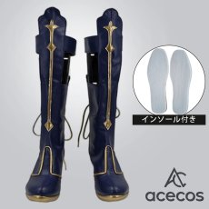 画像1: バーチャルYouTuber　風　VTuber　Enna Alouette（エナー・アールウェット） OVERTURE　コスプレ靴　コスプレブーツ　靴用品 (1)