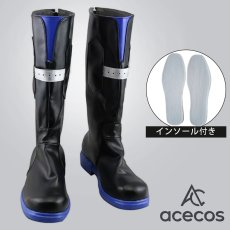 画像1: パニシング：グレイレイヴン　風　リー・異火　コスプレ靴　コスプレブーツ　靴用品 (1)
