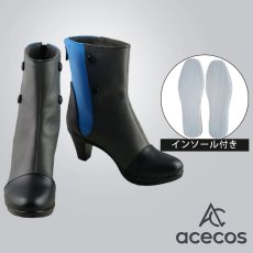 画像1: 刀剣乱舞　風　松井江　正装　コスプレ靴　コスプレブーツ　靴用品 (1)