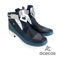 画像3: ゼンレスゾーンゼロ　風　蒼角　コスプレ靴　コスプレブーツ　靴用品 (3)