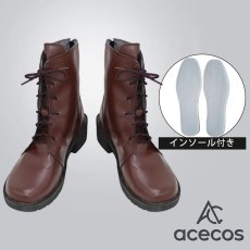 画像1: 文豪とアルケミスト　風　北原白秋　コスプレ靴　コスプレブーツ　靴用品 (1)