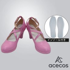 画像1: アイカツ!　風　星宮いちご　地雷系　コスプレ靴　コスプレブーツ　靴用品 (1)