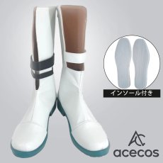 画像1: ツキウタ。　風　水無月涙　ステージ衣装　コスプレ靴　コスプレブーツ　靴用品 (1)