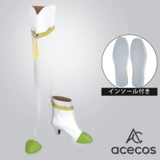 画像1: キミとアイドルプリキュア♪　風　キュアズキューン　コスプレ靴　コスプレブーツ　靴用品 (1)