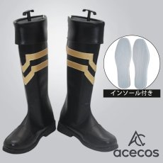 画像1: 転生したらスライムだった件　風　ルミナス・バレンタイン　コスプレ靴　コスプレブーツ　靴用品 (1)