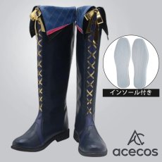 画像1: 鳴潮(Wuthering Waves)　風　ブラント　コスプレ靴　コスプレブーツ　靴用品 (1)