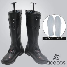 画像1: 鳴潮(Wuthering Waves)　風　男主人公　コスプレ靴　コスプレブーツ　靴用品 (1)