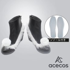 画像1: 鳴潮(Wuthering Waves)　風　凌陽(りんよう)　コスプレ靴　コスプレブーツ　靴用品 (1)