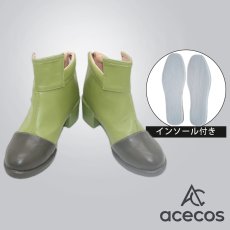画像1: ライブラリーオブルイナ　風　カルメン　コスプレ靴　コスプレブーツ　靴用品 (1)