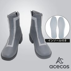 画像1: 攻殻機動隊　風　草薙素子　コスプレ靴　コスプレブーツ　靴用品 (1)