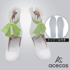 画像1: プロジェクトセカイ カラフルステージ！ feat. 初音ミク　風　草薙寧々　抱く焦燥　コスプレ靴　コスプレブーツ　靴用品 (1)