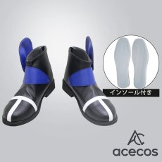 画像1: Pokemon LEGENDS アルセウス　風　セキ　コスプレ靴　コスプレブーツ　靴用品 (1)