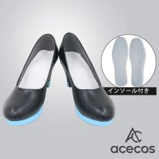 画像1: ギルティギア ストライヴ　風　クイーン・ディズィー　コスプレ靴　コスプレブーツ　靴用品 (1)