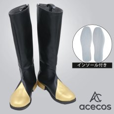 画像1: パンドラハーツ(PandoraHearts)　風　ヴィンセント=ナイトレイ　コスプレ靴　コスプレブーツ　靴用品 (1)