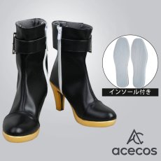 画像1: ゼンレスゾーンゼロ　風　星見雅　コスプレ靴　コスプレブーツ　靴用品 (1)