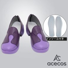 画像1: ポケモンレジェンズ Z-A　風　カラスバ　コスプレ靴　コスプレブーツ　靴用品 (1)