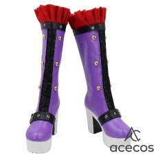 画像2: アイカツ!　風　星宮いちご　スイートデビル　コスプレ靴　コスプレブーツ　靴用品 (2)