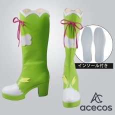 画像1: アイカツ!　風　北大路さくら　コスプレ靴　コスプレブーツ　靴用品 (1)