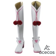 画像2: ジュエルペットてぃんくる☆　風　桜あかり　コスプレ靴　コスプレブーツ　靴用品 (2)