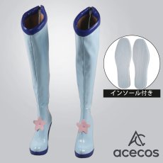 画像1: ジュエルペットてぃんくる☆　風　沙羅　コスプレ靴　コスプレブーツ　靴用品 (1)
