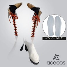 画像1: ツキウタ。　風　兎川千桜　コスプレ靴　コスプレブーツ　靴用品 (1)