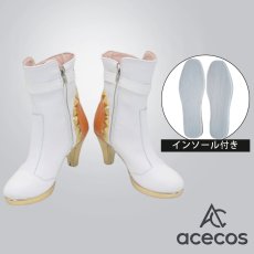 画像1: 学園アイドルマスター　風　十王星南　小さな野望　コスプレ靴　コスプレブーツ　靴用品 (1)