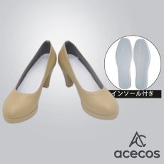 画像1: 呪術廻戦　風　家入硝子　コスプレ靴　コスプレブーツ　靴用品 (1)
