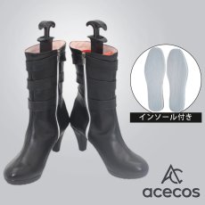 画像1: ドールズフロントライン　風　UMP45　ダイヤの花びら　コスプレ靴　コスプレブーツ　靴用品 (1)