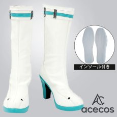 画像1: ドールズフロントライン　風　フローレンス(Florence)　コスプレ靴　コスプレブーツ　靴用品 (1)