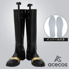 画像1: Fate/Grand Order　風　FGO　オフェリア・ファムルソローネ　コスプレ靴　コスプレブーツ　靴用品 (1)