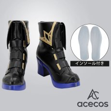 画像1: ガールズバンドクライ　風　ナナ　ライブ衣装　コスプレ靴　コスプレブーツ　靴用品 (1)