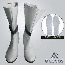 画像1: ソードアート・オンライン　風　朝田詩乃　コスプレ靴　コスプレブーツ　靴用品 (1)