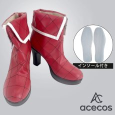 画像1: 2.5次元の誘惑　風　リリエル　 デレスタ衣装　コスプレ靴　コスプレブーツ　靴用品 (1)