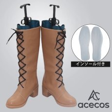 画像1: 星空鉄道とシロの旅　風　風又ねり　コスプレ靴　コスプレブーツ　靴用品 (1)