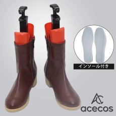 画像1: 呪術廻戦　風　九十九由基　コスプレ靴　コスプレブーツ　靴用品 (1)