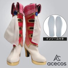 画像1: アイカツオンパレード！　風　虹野ゆめ　コスプレ靴　コスプレブーツ　靴用品 (1)
